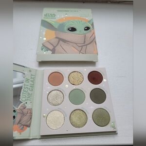Colourpop Mandalorian the child eyeshadow palette